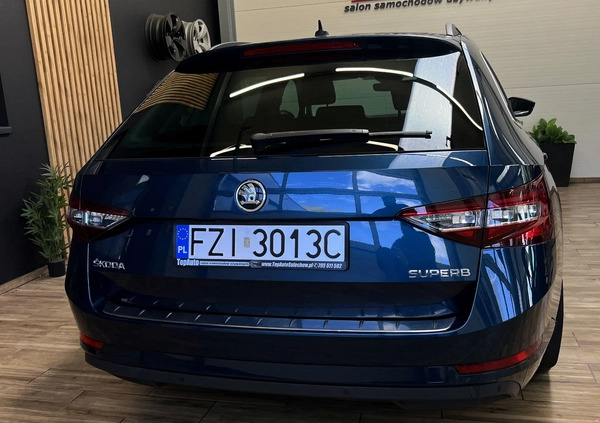 Skoda Superb cena 79900 przebieg: 109000, rok produkcji 2017 z Rawa Mazowiecka małe 631